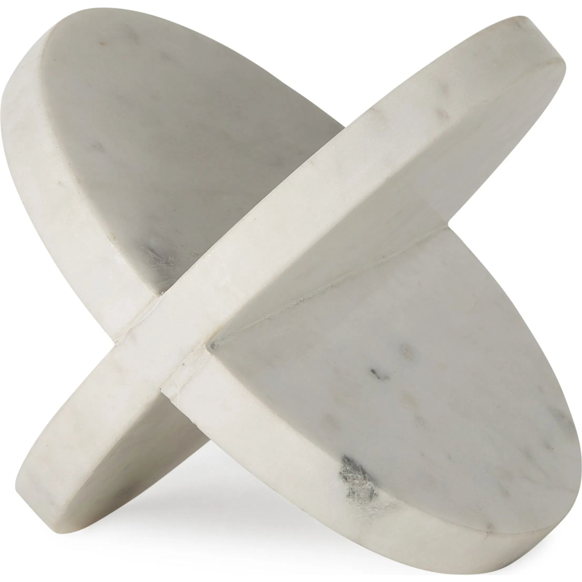Sophia Ornament by Mercana in white. Made from marble in a unique style.