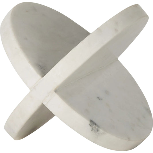 001 SI-2369465 | Primary Silo | Sophia Ornament by Mercana in white. Made from marble in a modern style.