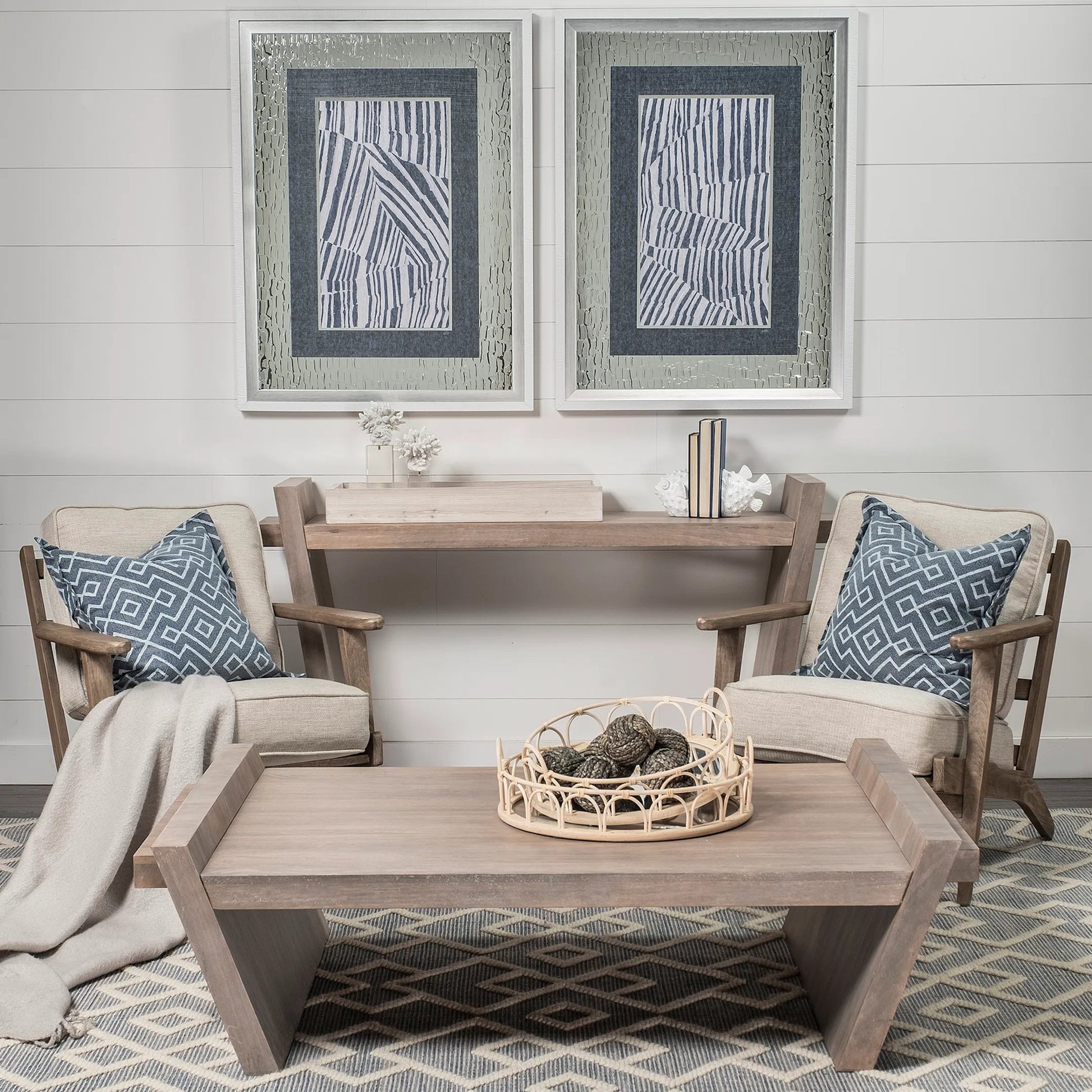 Elaine Coffee Table by Mercana in mango wood, medium brown. Made from unique in a eclectic & global style.