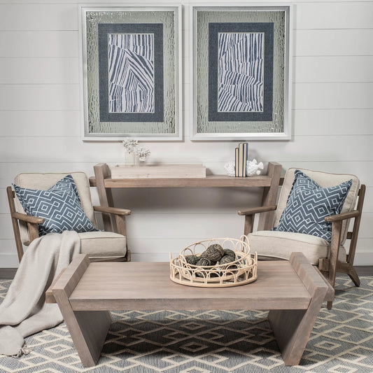 Elaine Coffee Table by Mercana in mango wood, medium brown. Made from unique in a eclectic & global style.