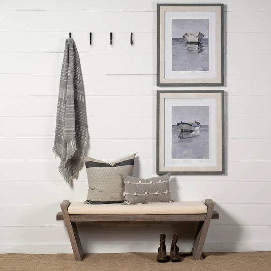 Elaine Bench by Mercana in cream. Made from unique in a eclectic & global style.