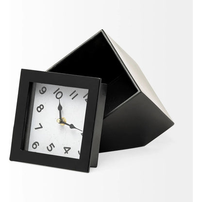 Ralph II Table Clock by Mercana in natural. Made from unique in a modern style.