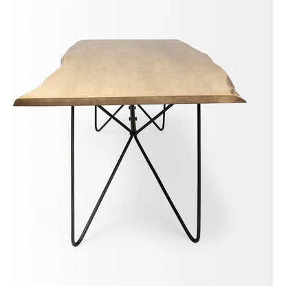 Papillion Dining Table by Mercana. Made from hardwood in a modern style.