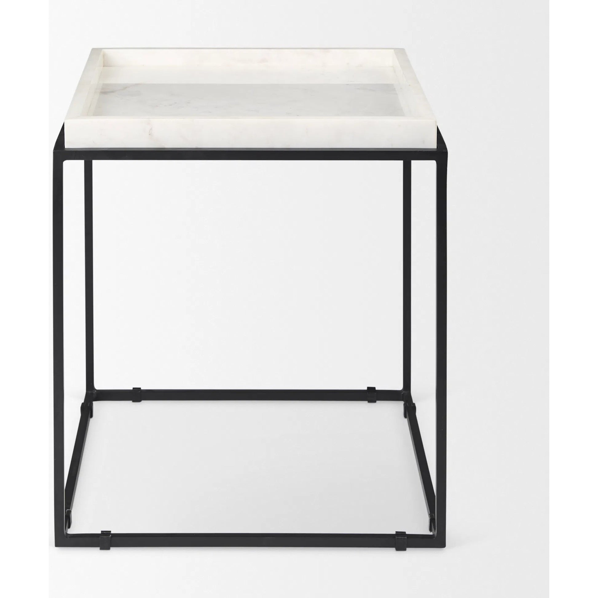 Nathan End/Side Table by Mercana in natural. Made from unique in a modern style.
