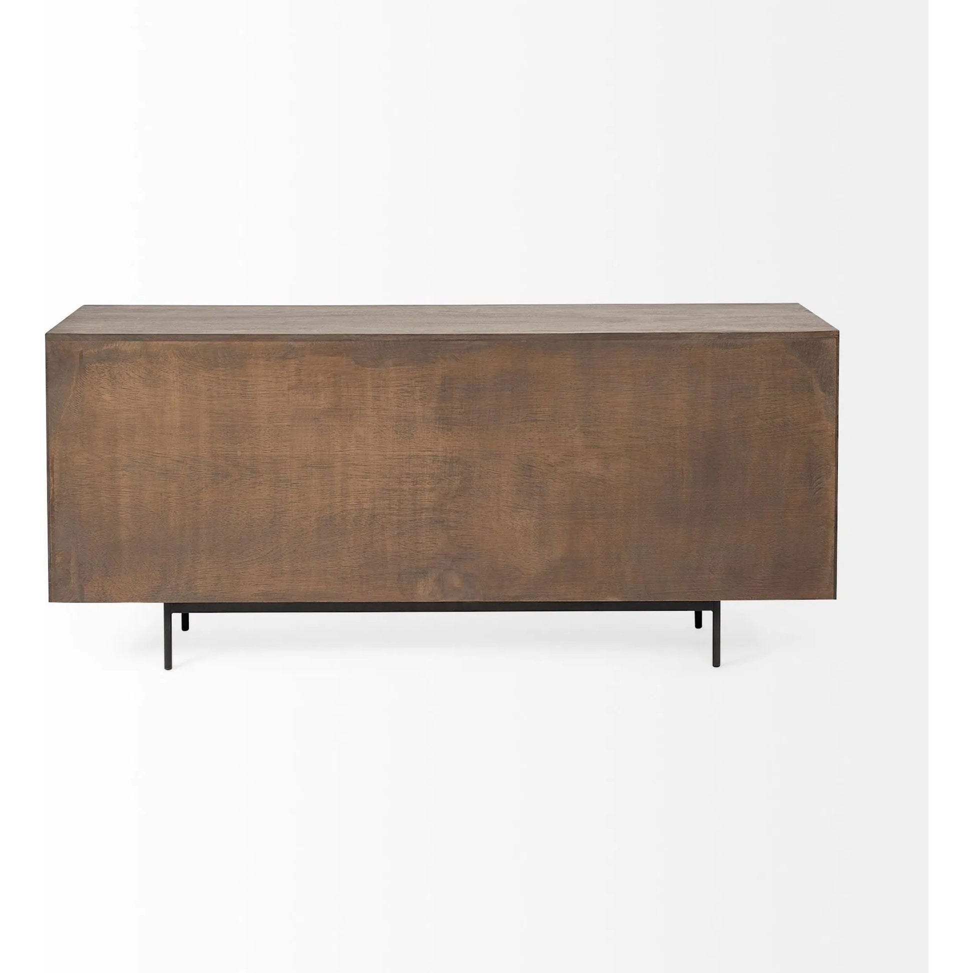 Grace Sideboard by Mercana in two-tone brown. Made from unique in a modern style.