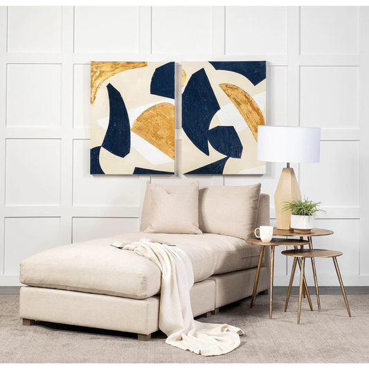 Reva Accent Table by Mercana in natural. Made from unique in a modern style.