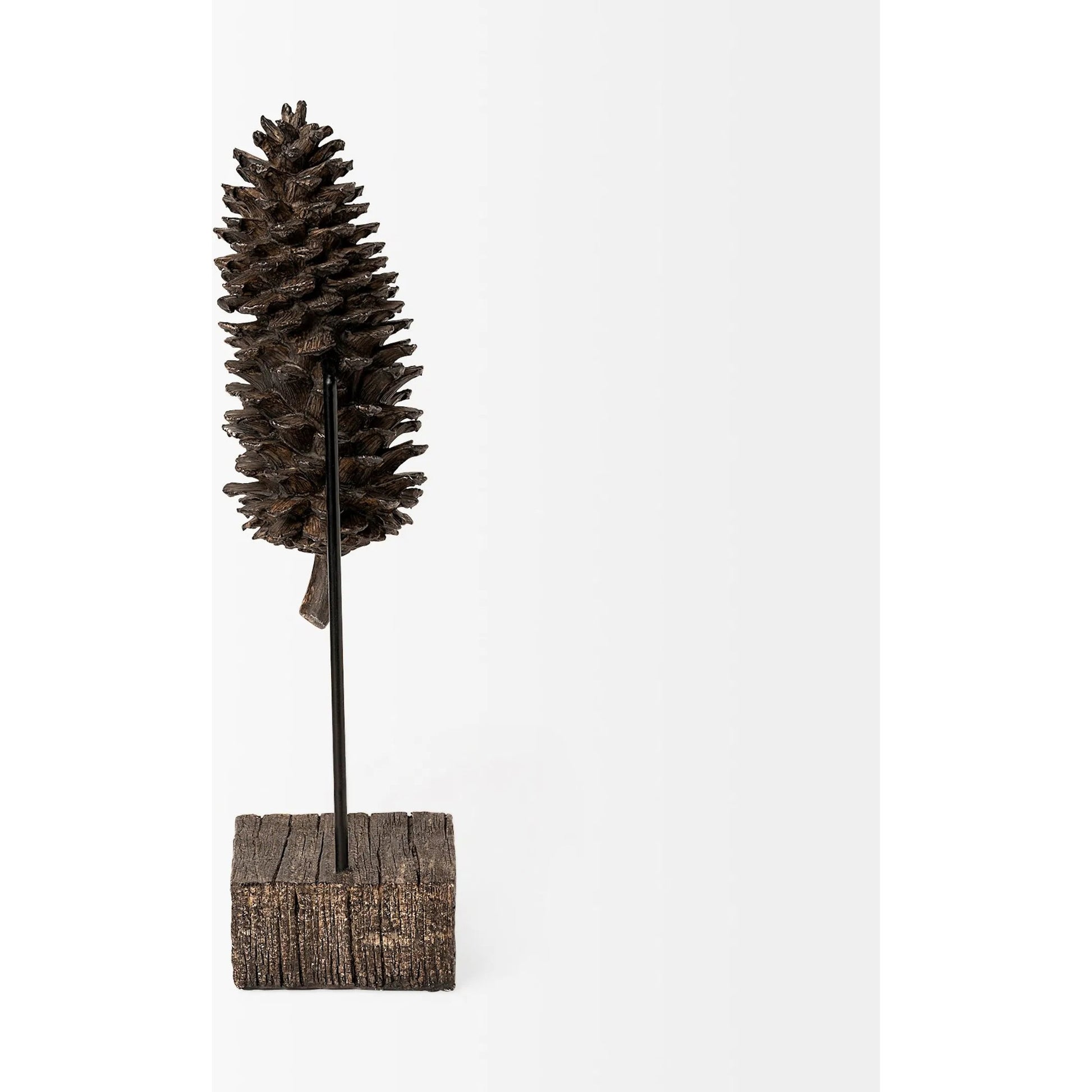 Pinterra Resin Pinecone Replica by Mercana in natural. Made from unique in a rustic style.