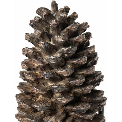 Pinterra Resin Pinecone Replica by Mercana in natural. Made from unique in a rustic style.