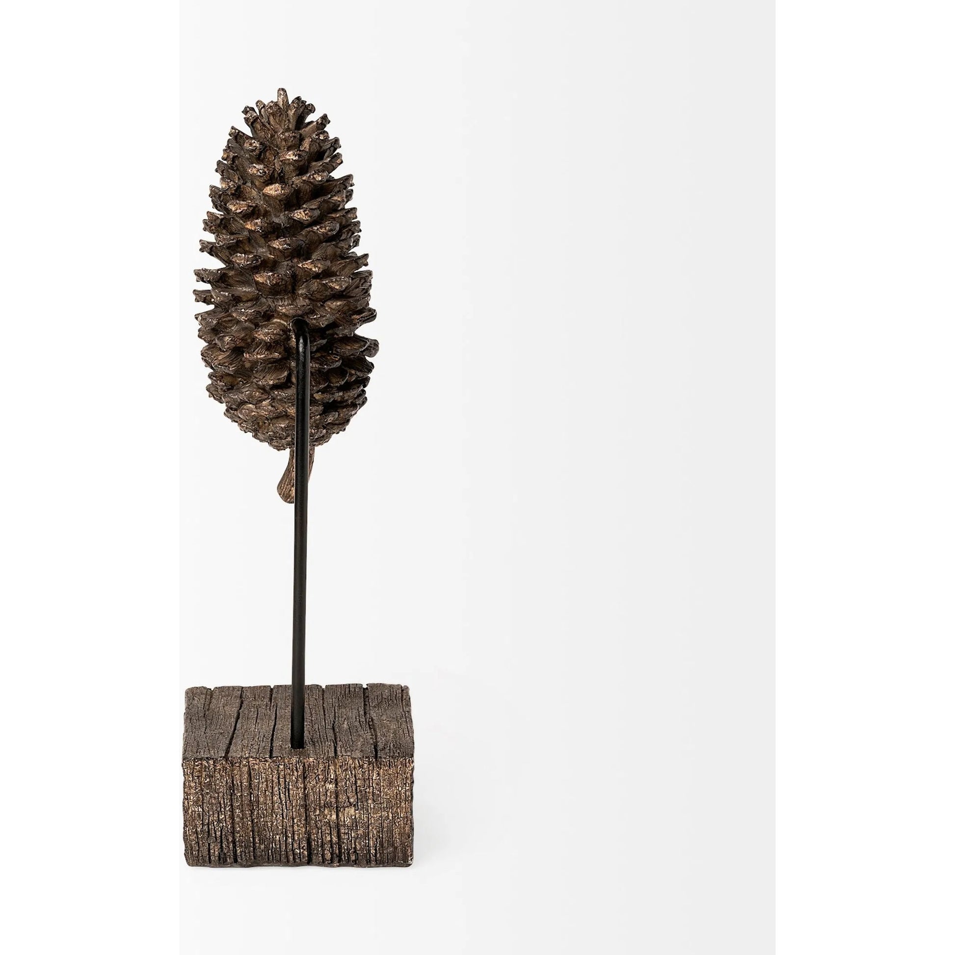Pinterra Resin Pinecone Replica by Mercana in natural. Made from unique in a rustic style.