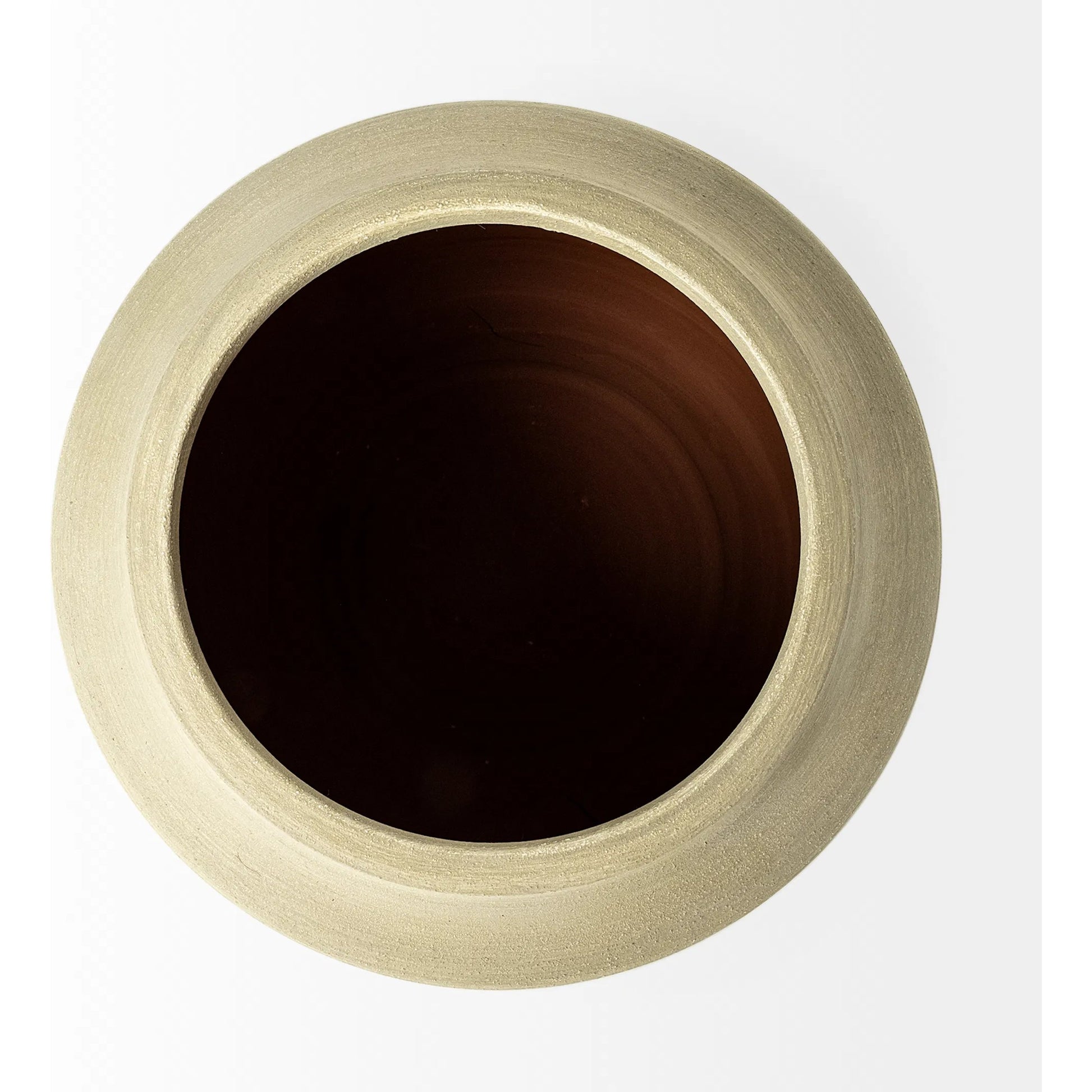 Sonnett Vase by Mercana in white, blue. Made from unique in a coastal style.