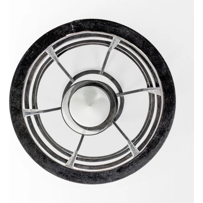 Bella Cylindrical Cage Candle Holder Lantern by Mercana in natural. Made from unique in a modern style.