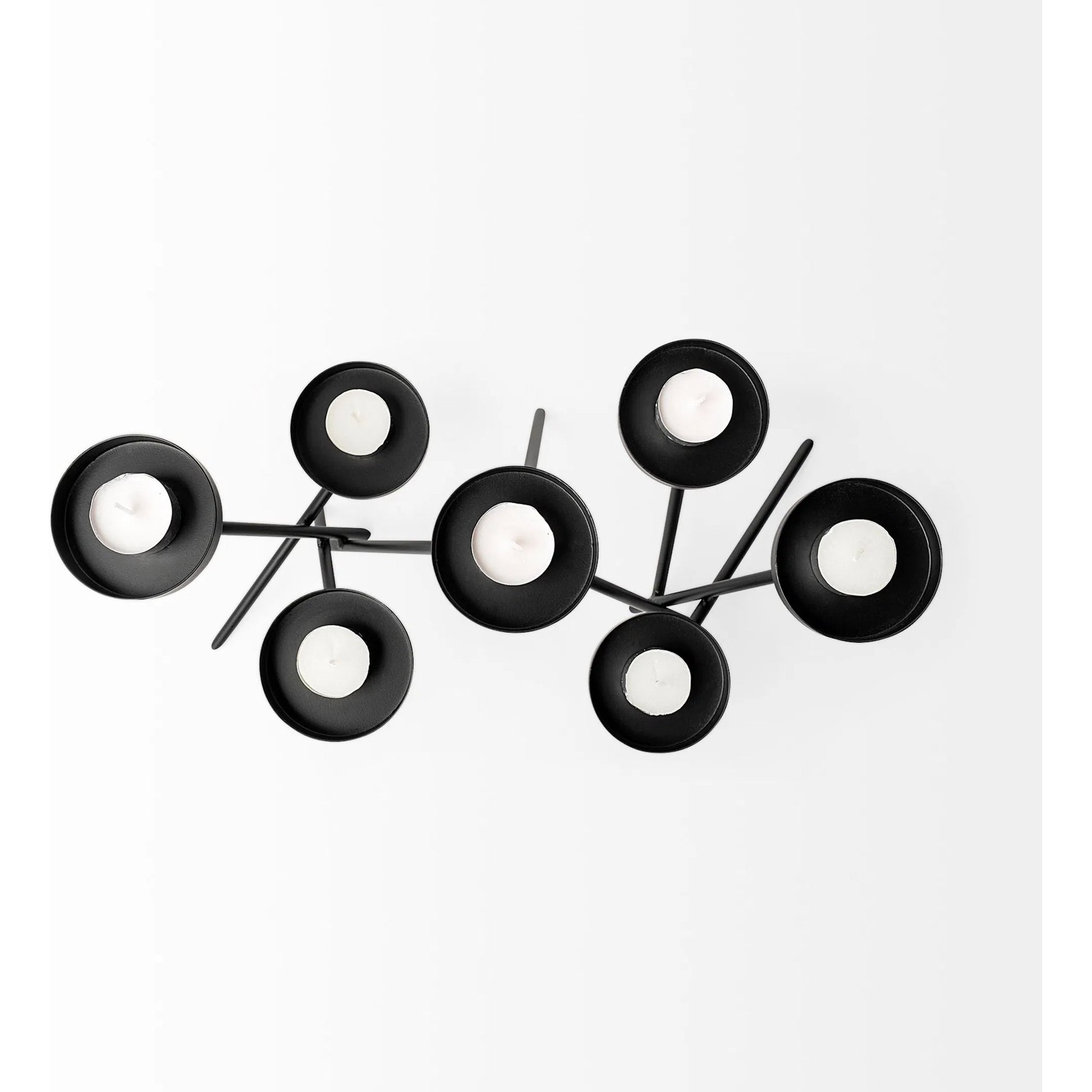 Meira Seven Votive Table Candle Holder by Mercana in natural. Made from unique in a modern style.