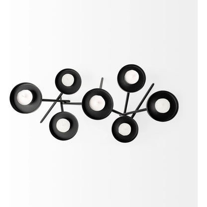 Meira Seven Votive Table Candle Holder by Mercana in natural. Made from unique in a modern style.