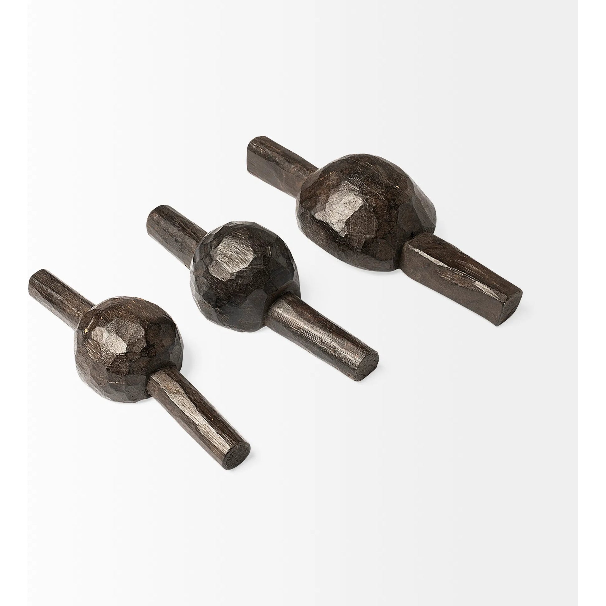 Oro White Tribal Inspired Measuring Cups Set of Three by Mercana in white. Made from unique in a eclectic & global style.