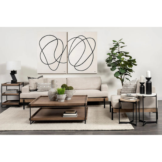 Colburne Leather Sofa by Mercana. Made from unique in a modern style.