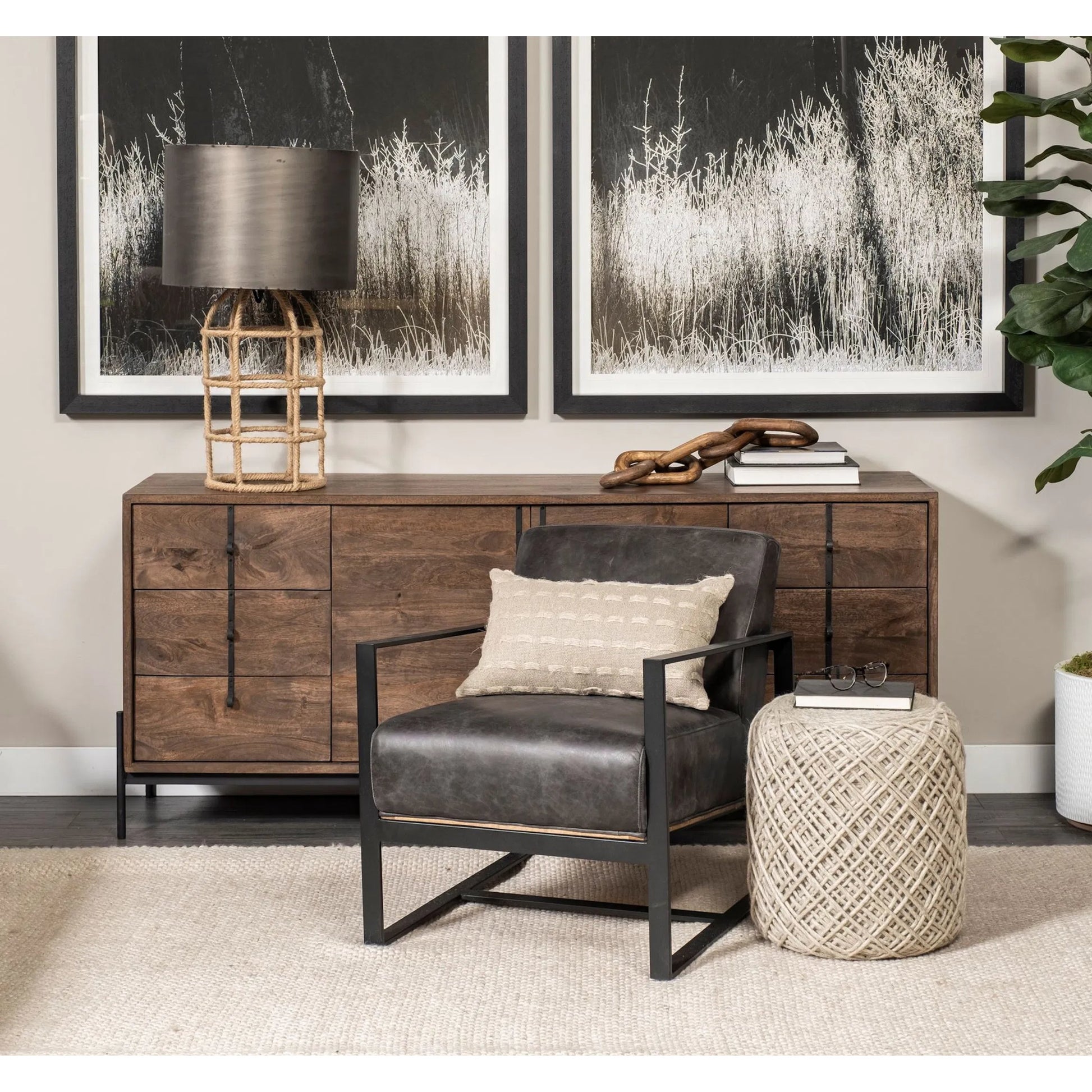 Allium Pouf by Mercana. Made from handwoven wool in a eclectic & global style.