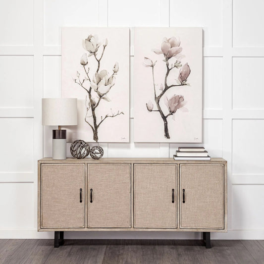 Bellefontaine Sideboard by Mercana in natural. Made from unique in a modern style.