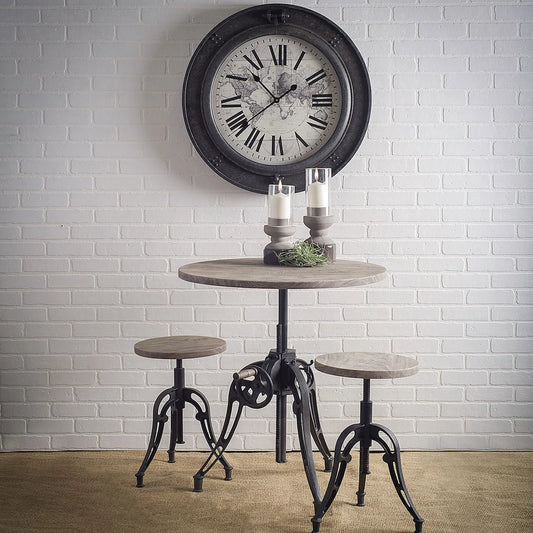 Emslie Wood Seat Bar/Counter Stool by Mercana in natural. Made from unique in a modern style.