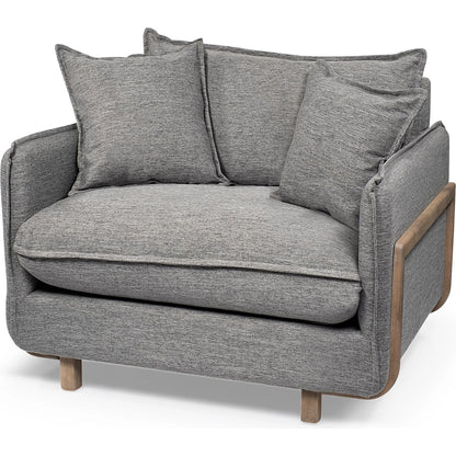 Roy Upholstered Chair by Mercana. Made from unique in a modern style.