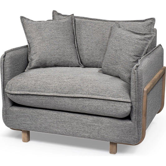 Roy Upholstered Chair by Mercana. Made from unique in a modern style.