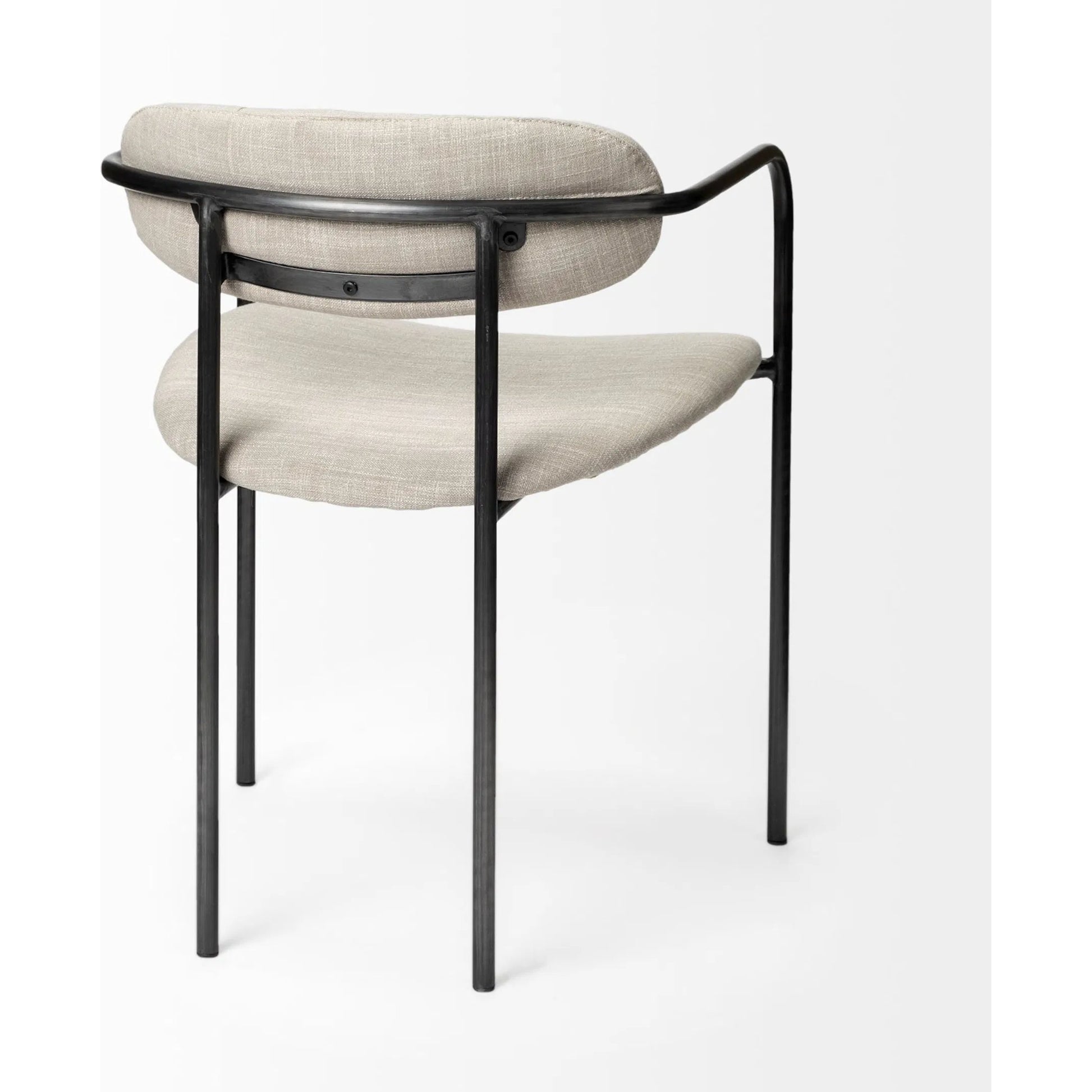 Parker Upholstered Dining Chair (Set of 2) by Mercana in black. Made from unique in a modern style.