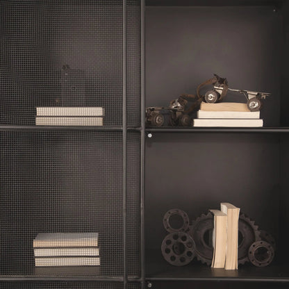 Klaus Cabinet by Mercana in brown. Made from metal in a modern style.