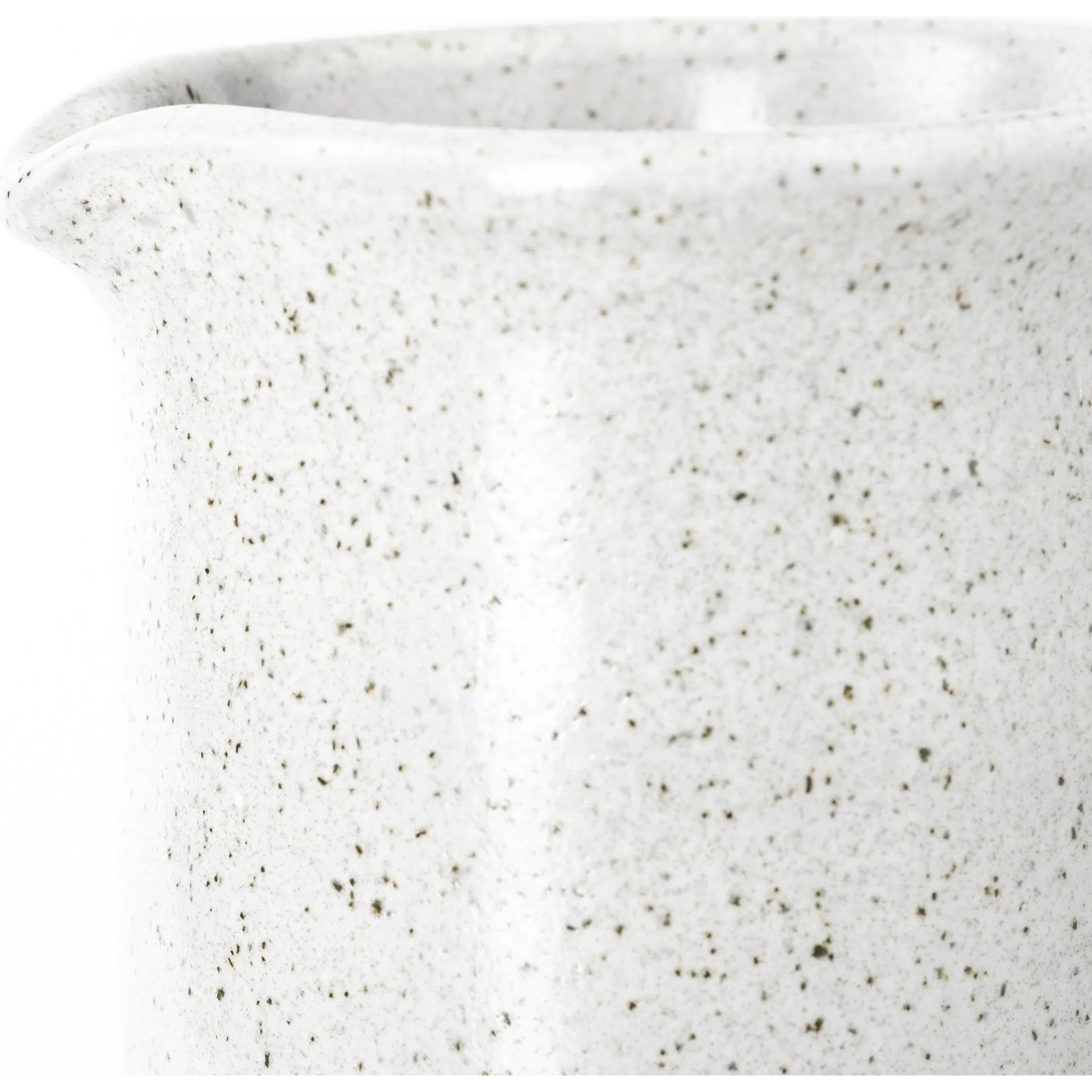 Frieda Freckled Jug by Mercana in grey. Made from unique in a cottage & farmhouse style.