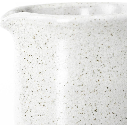 Frieda Freckled Jug by Mercana in grey. Made from unique in a cottage & farmhouse style.