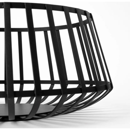 Emilio Slated Bowls Set of Two by Mercana in matte black. Made from unique in a modern style.