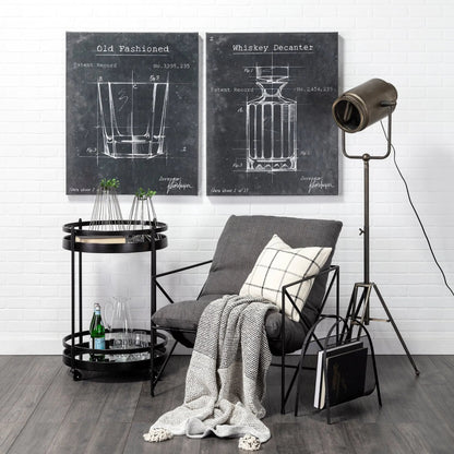 Debdou Floor Lamp by Mercana in gray. Made from unique in a modern style.