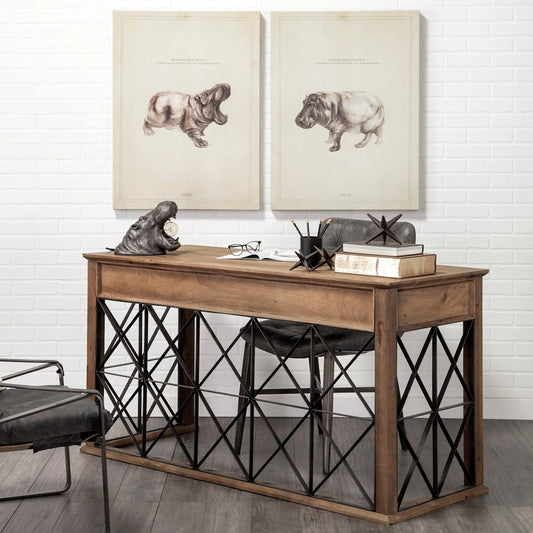 Rhea Cast Iron , & Jacks Set of Three by Mercana in natural. Made from unique in a eclectic & global style.