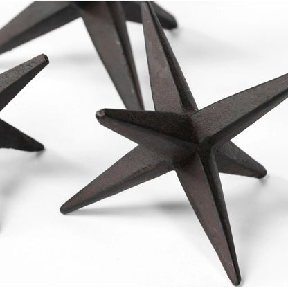 Rhea Cast Iron , & Jacks Set of Three by Mercana in natural. Made from unique in a eclectic & global style.