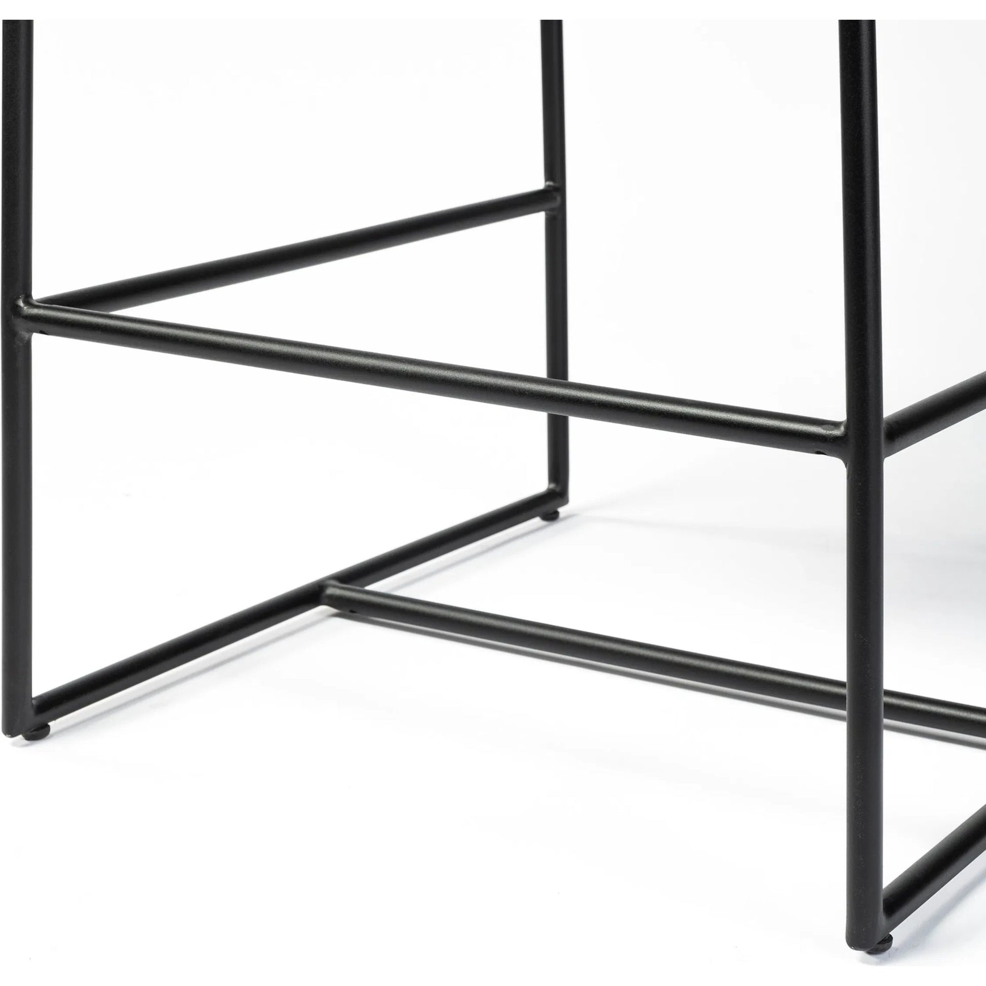 Stamford Leather Seat Counter Stool by Mercana. Made from unique in a modern style.