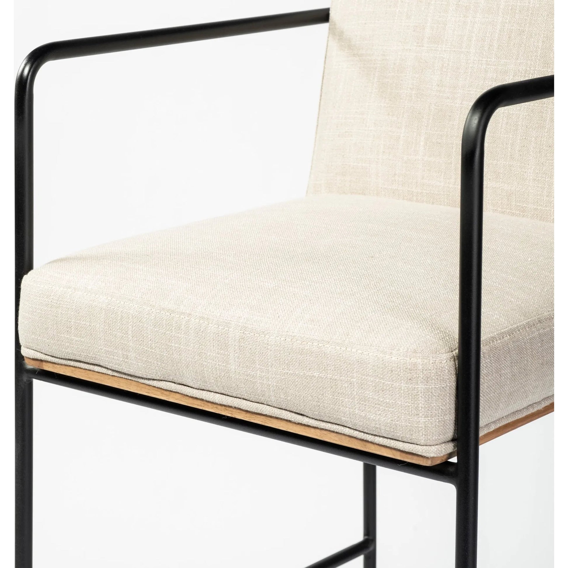 Stamford Leather Seat Counter Stool by Mercana. Made from unique in a modern style.