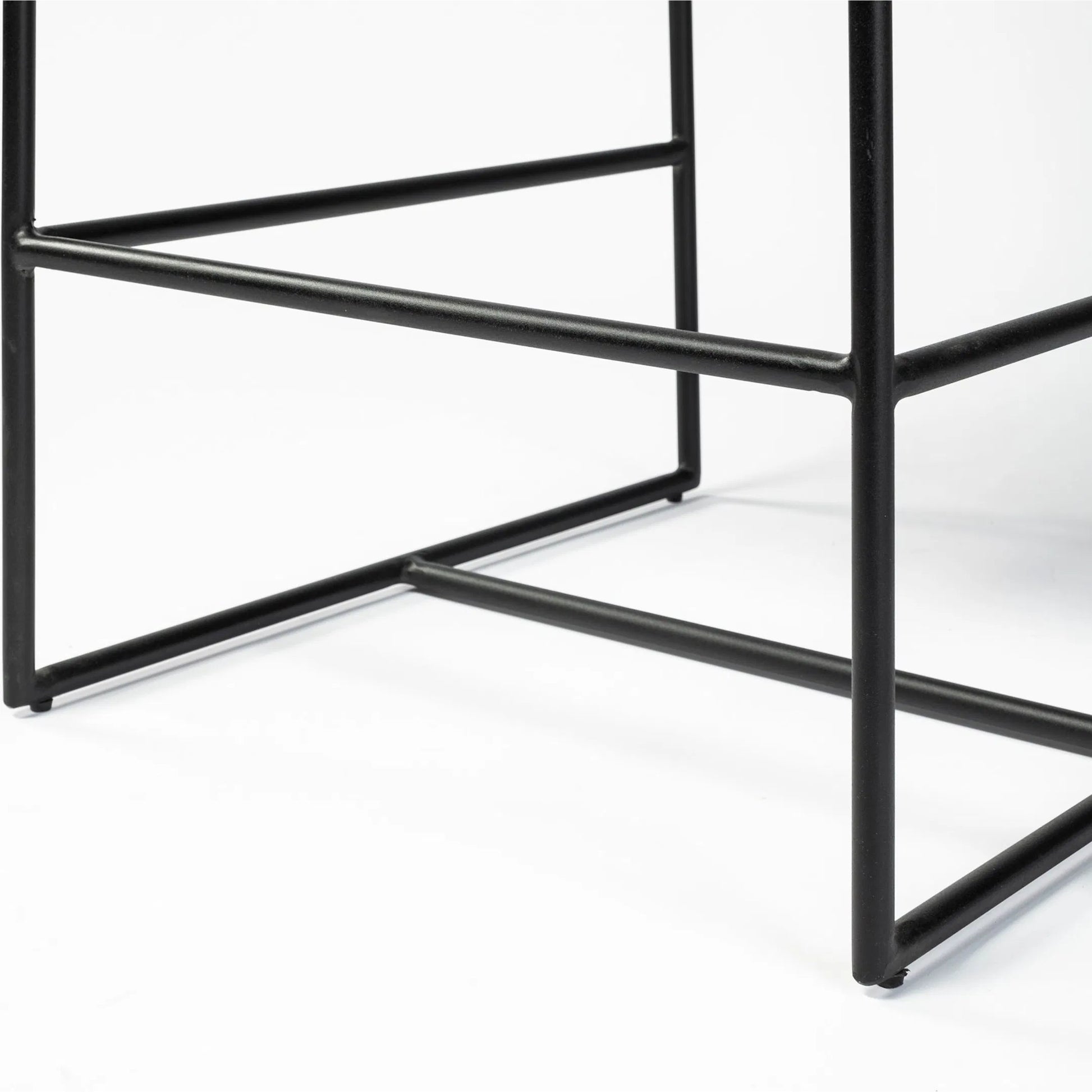 Stamford Leather Seat Counter Stool by Mercana. Made from unique in a modern style.