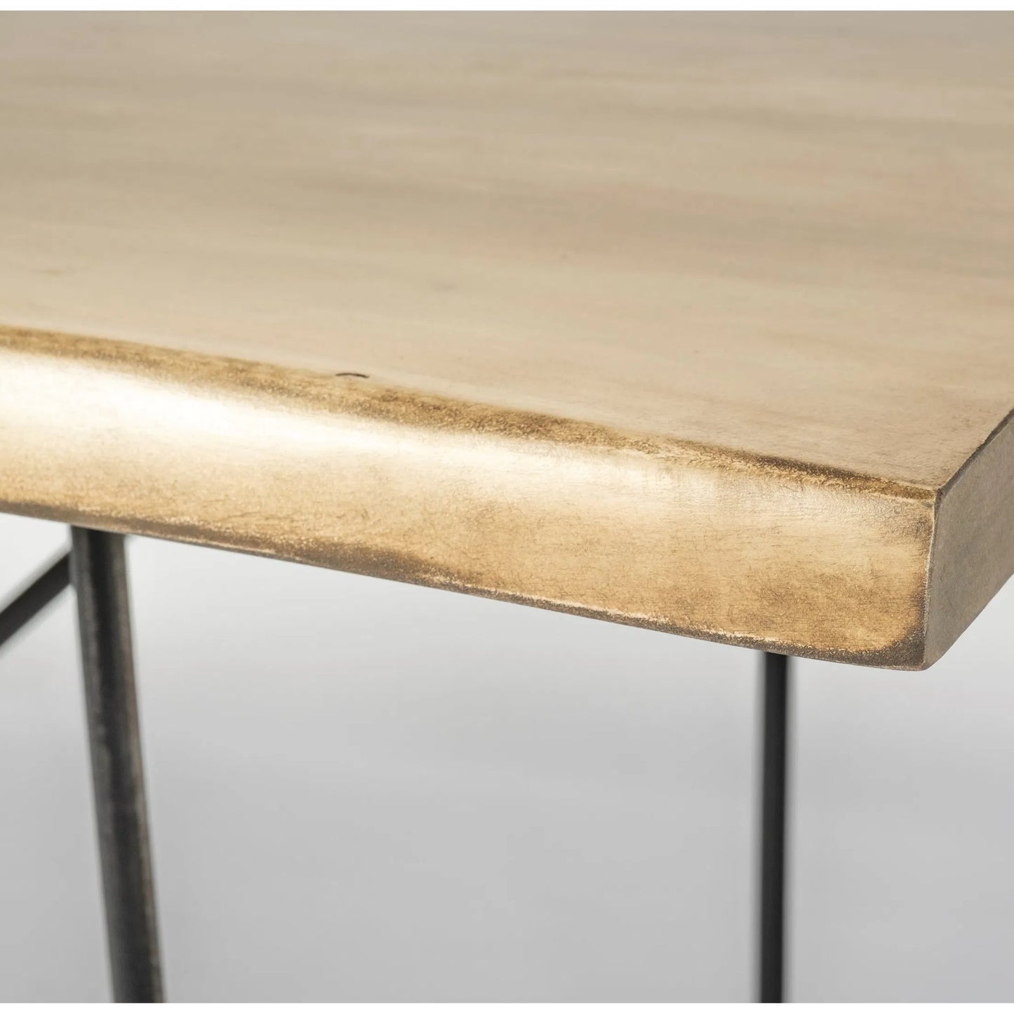 055 SR-815694 | Closeup | Papillion Dining Table by Mercana. Made from hardwood in a modern style.
