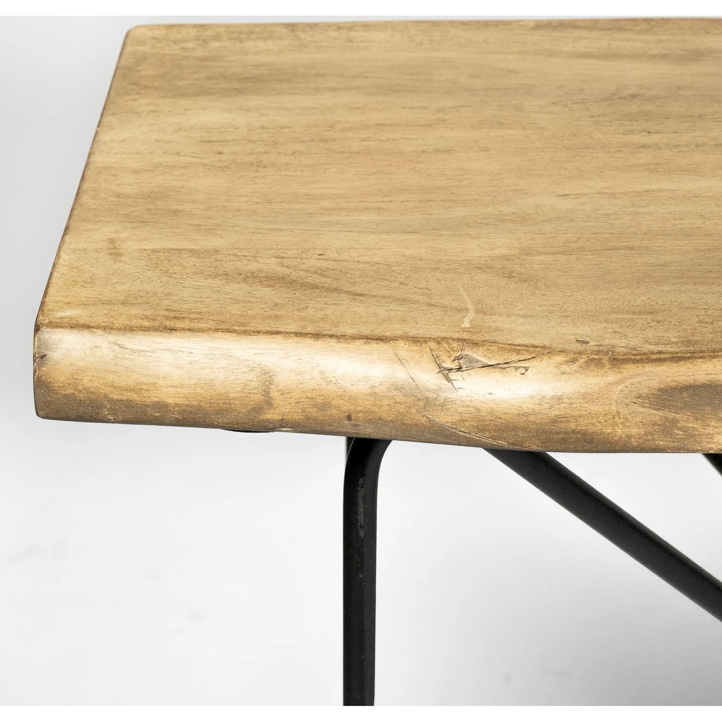052 SR-815693 | Closeup | Papillion Console Table by Mercana in blonde. Made from unique in a modern style.