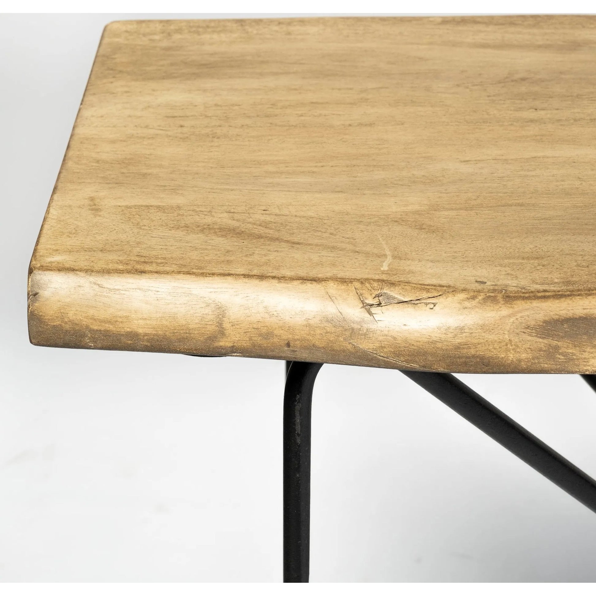 Papillion Console Table by Mercana in blonde. Made from unique in a modern style.