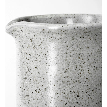 Frieda Freckled Jug by Mercana in grey. Made from unique in a cottage & farmhouse style.