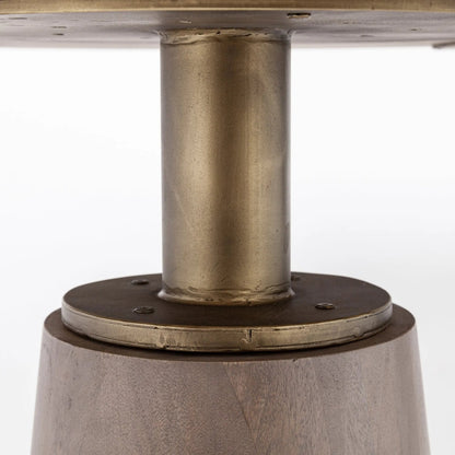 Maxwell Dining Table by Mercana in blonde. Made from unique in a modern style.