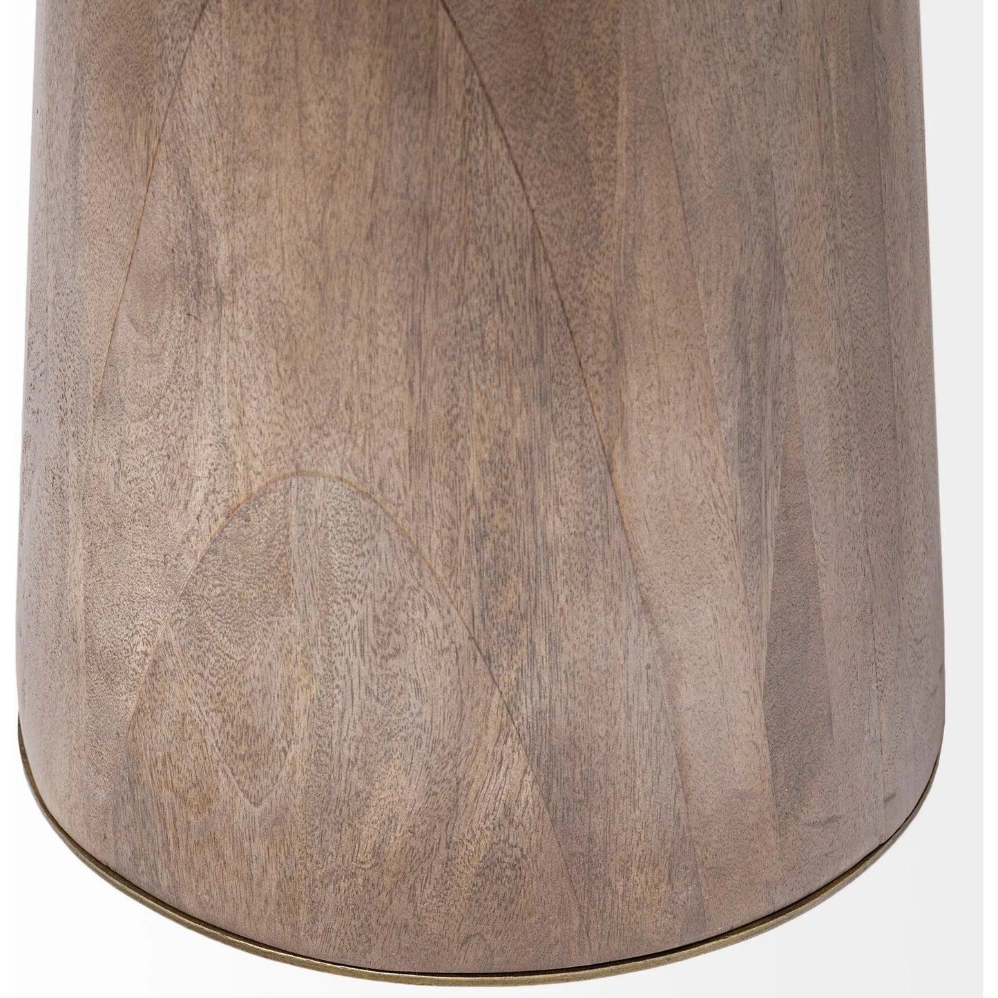 005 SR-815545 | Closeup | Maxwell Dining Table by Mercana in blonde. Made from unique in a modern style.