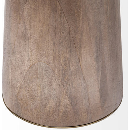 Maxwell Dining Table by Mercana in blonde. Made from unique in a modern style.