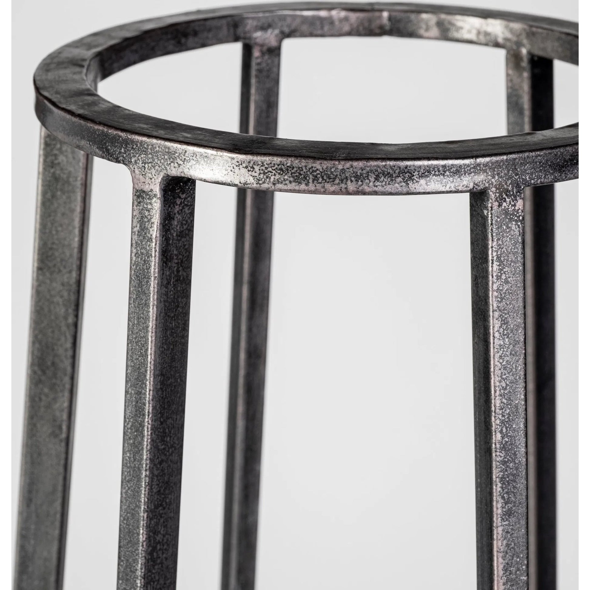 Bella Cylindrical Cage Candle Holder Lantern by Mercana in natural. Made from unique in a modern style.