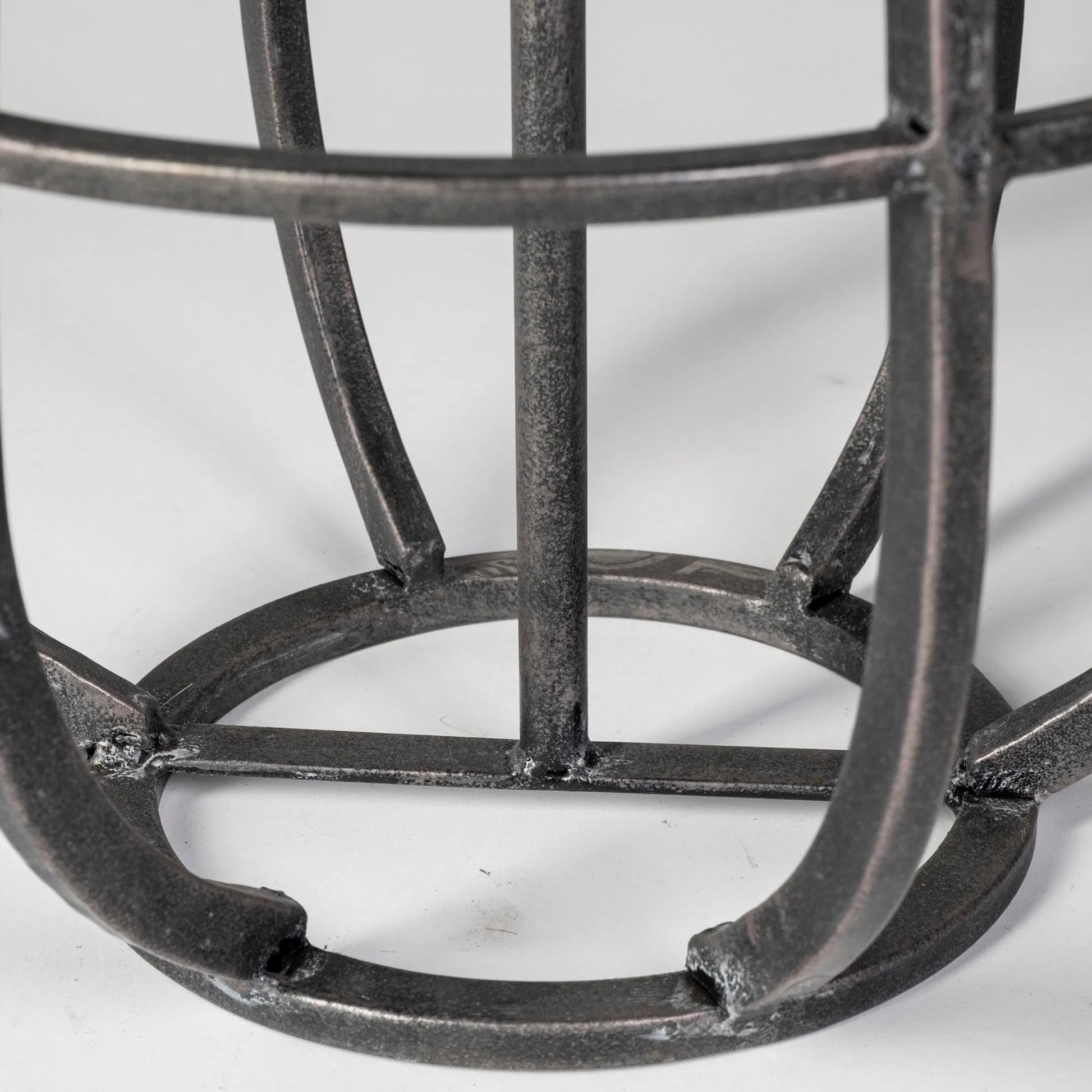 Bella Cylindrical Cage Candle Holder Lantern by Mercana in natural. Made from unique in a modern style.