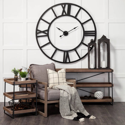 Trey Brown Accent Table by Mercana in natural. Made from unique in a modern style.