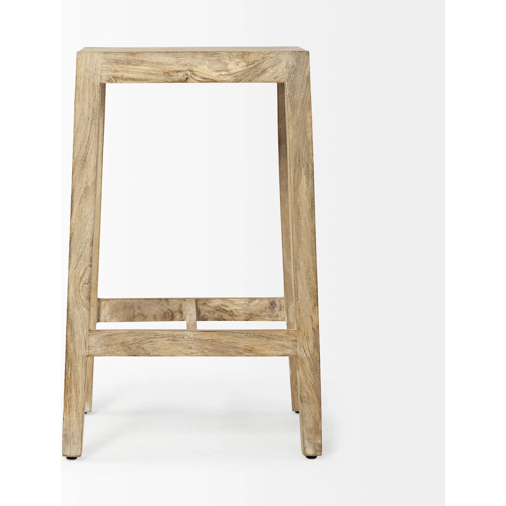 Colony Wood Seat Bar/Counter Stool by Mercana in natural. Made from unique in a modern style.