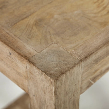 Colony Wood Seat Bar/Counter Stool by Mercana in natural. Made from unique in a modern style.
