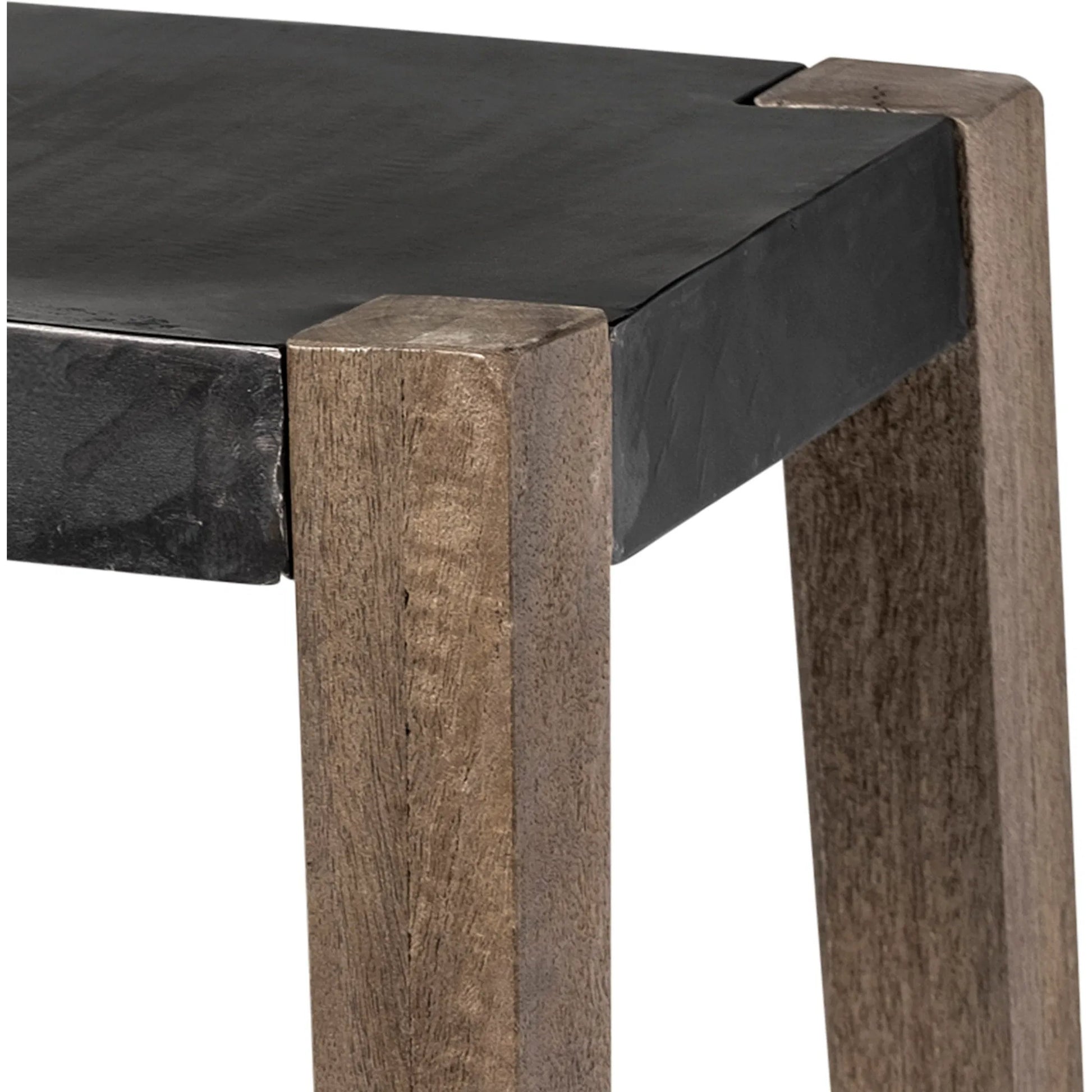 Nell Metal Seat Bar Stool by Mercana. Made from unique in a modern style.