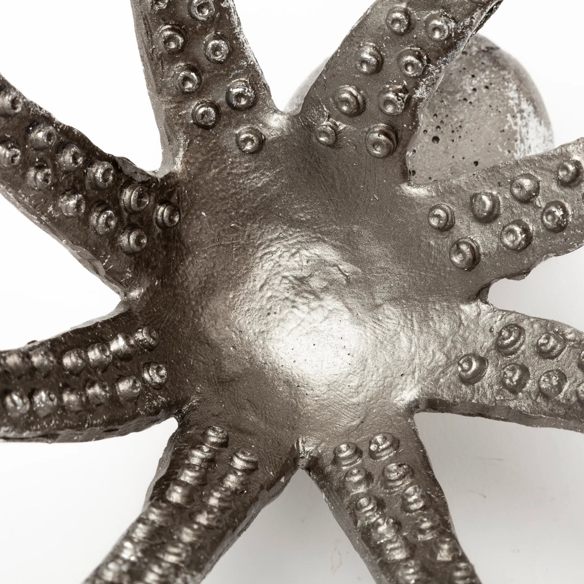 Strafford Octopus by Mercana in silver. Made from unique in a coastal style.