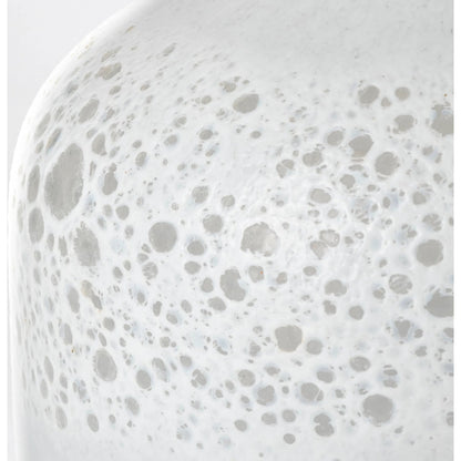 Pearl Gold Rim Glass Vase by Mercana in natural. Made from unique in a eclectic & global style.